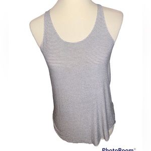 Zara Striped Racerback Tank Top